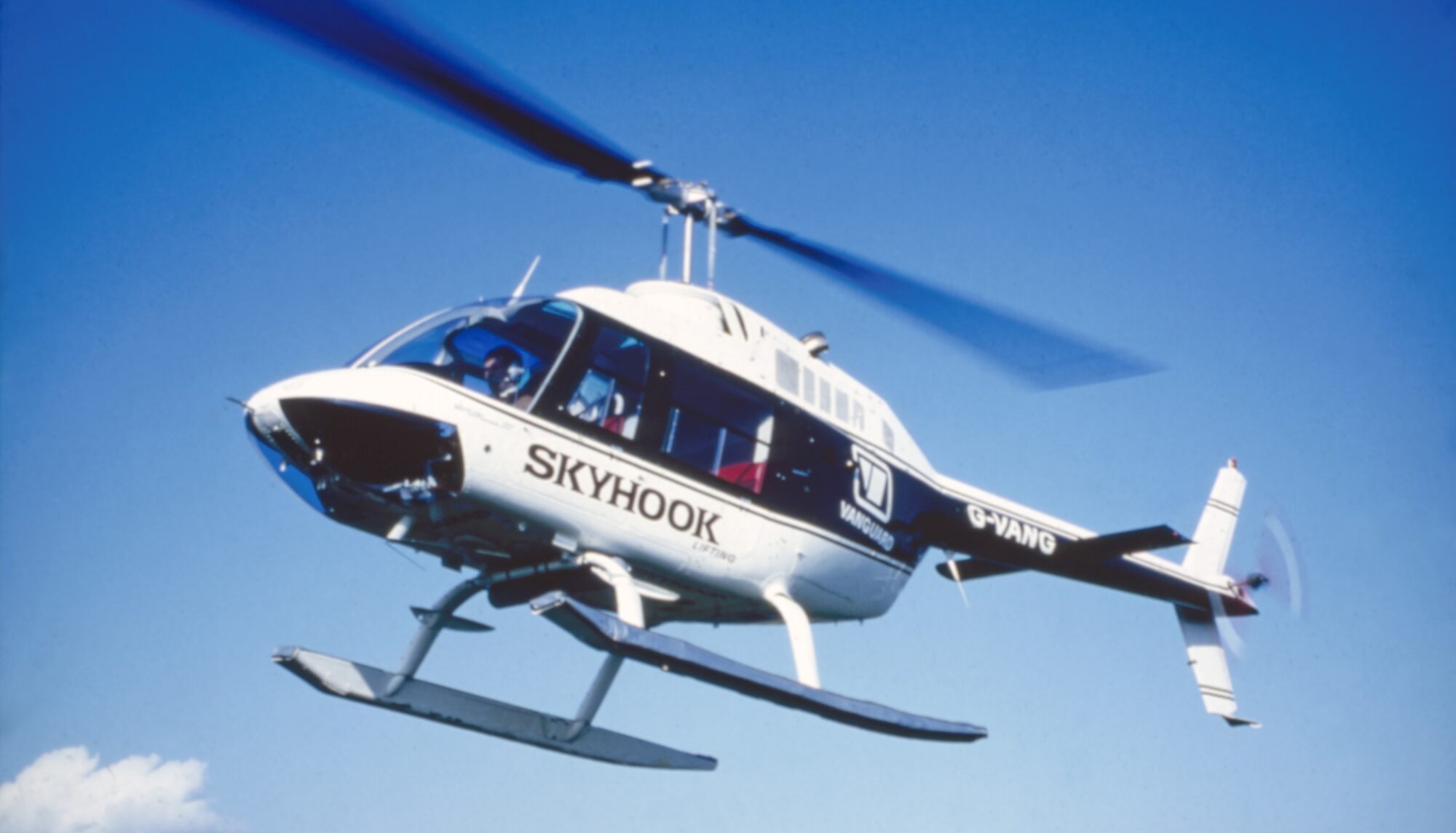 Vanguard Skyhook helicopter, 1982