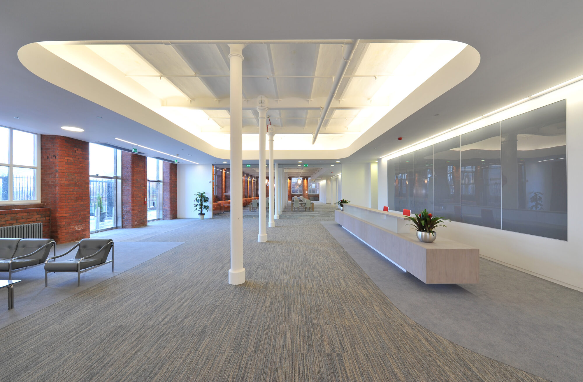 A photo of the interior of Vanguard Holdings head offices.